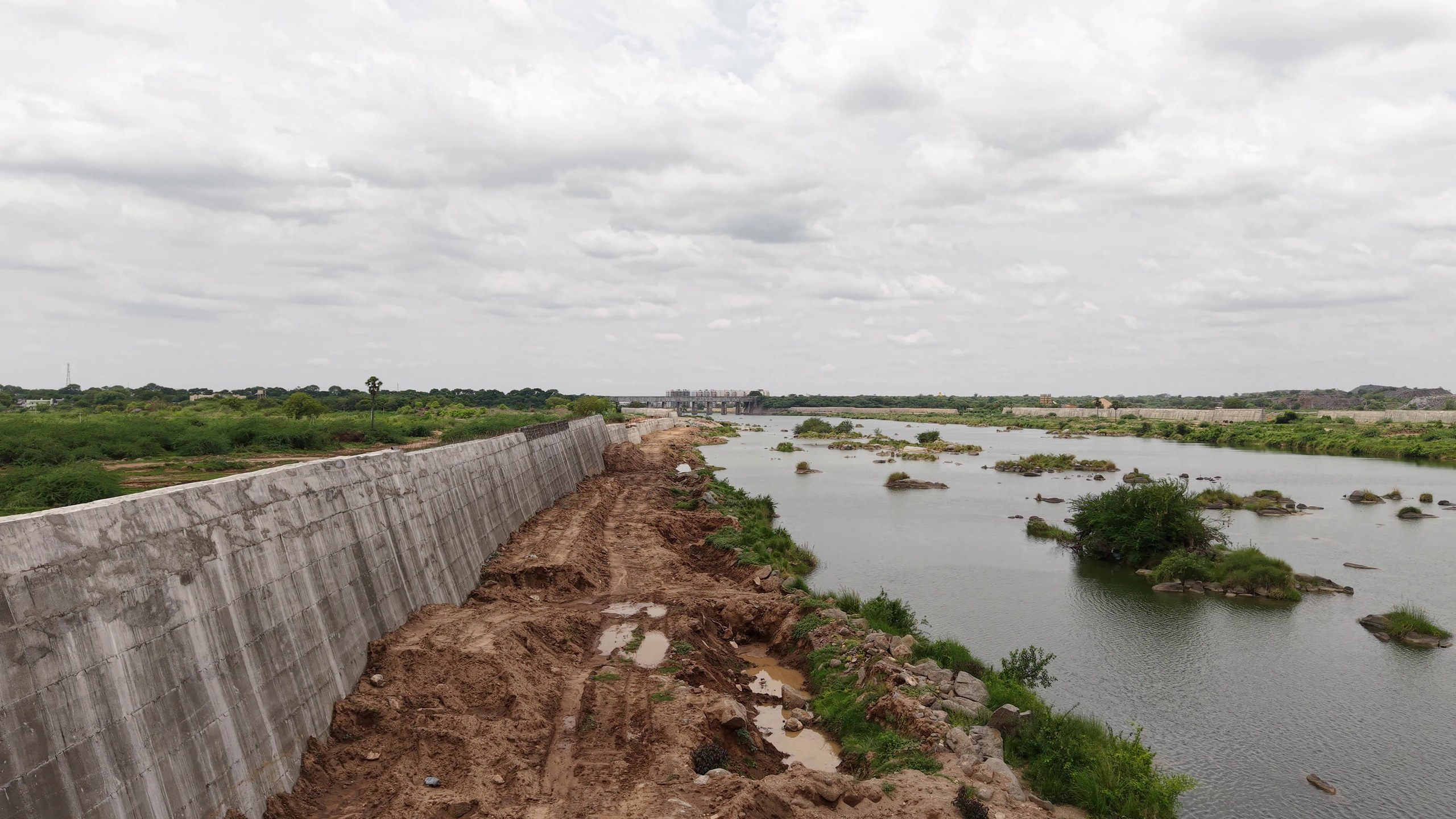Riverbank Protection Wall