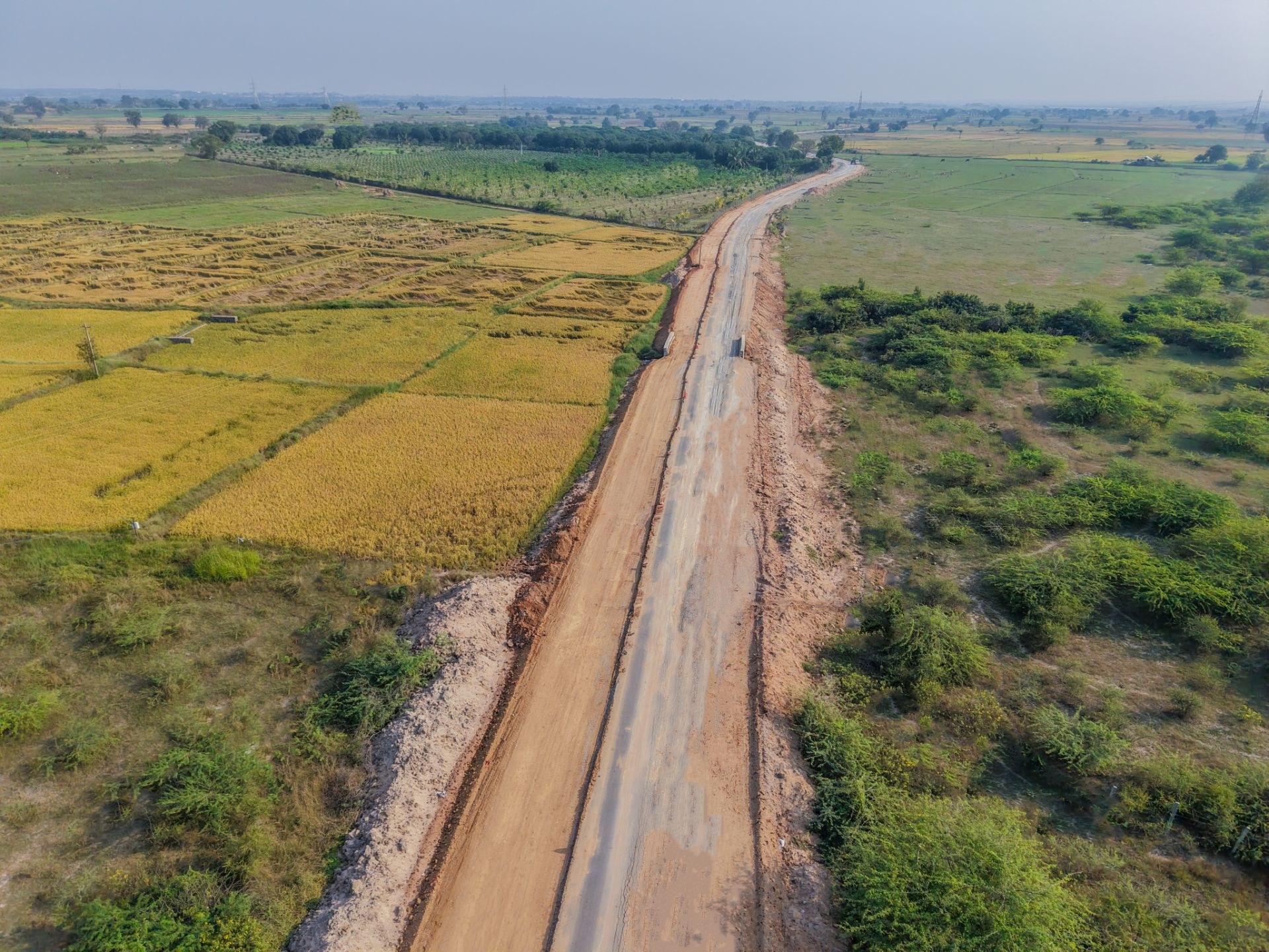 Construction of a New Road Corridor